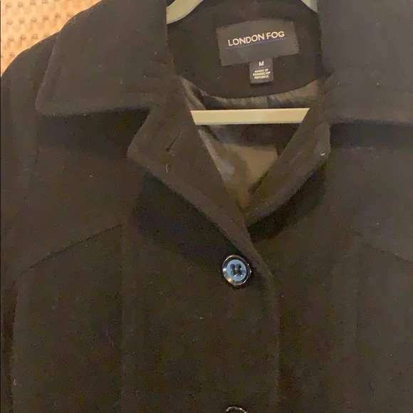London Fog Wool Pea Coat - Picture 2 of 6